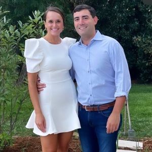 Likely Alia dress white